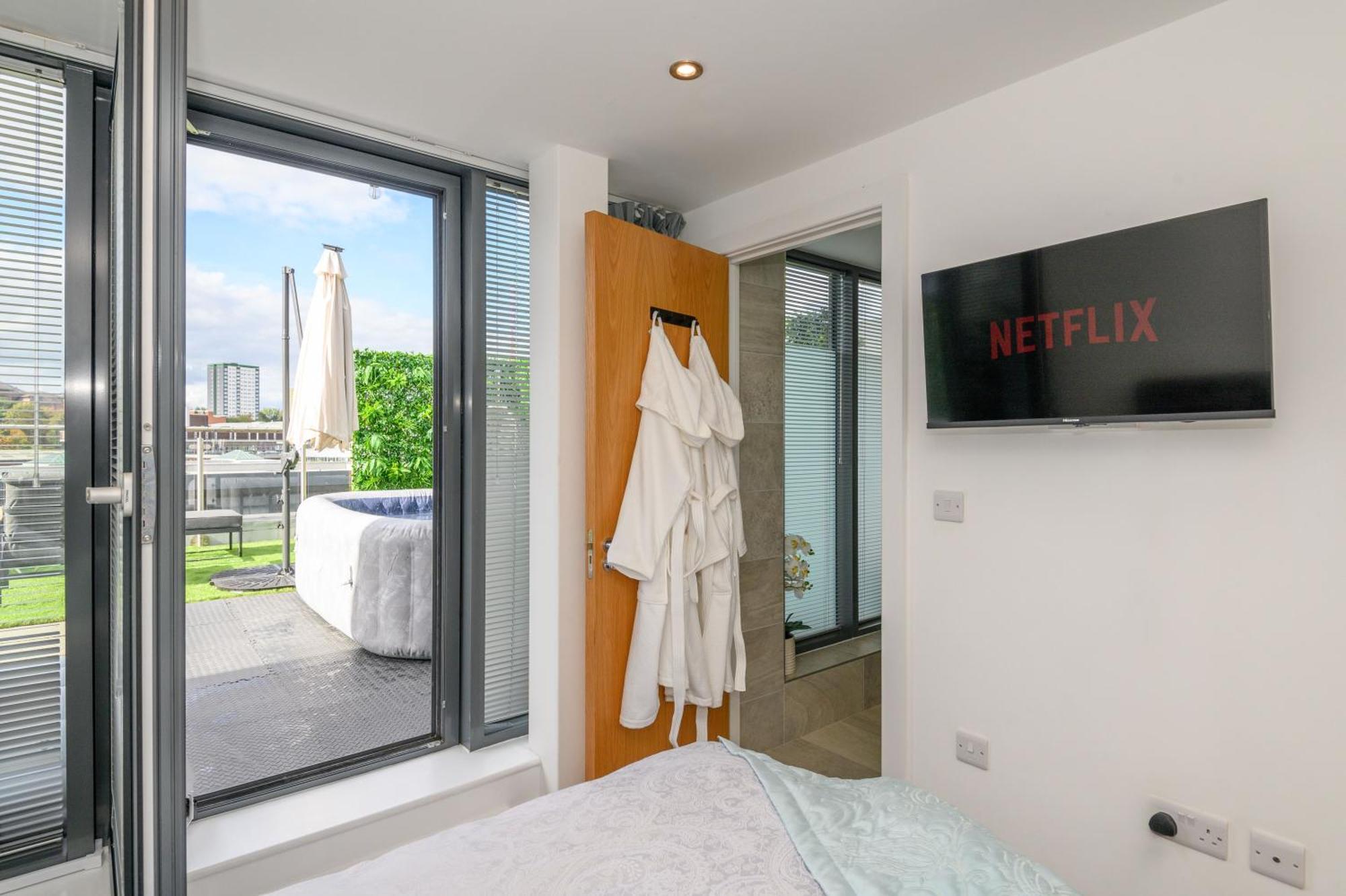 Appartamento Luxury Penthouse With Private Hot Tub Overlooking Centre *